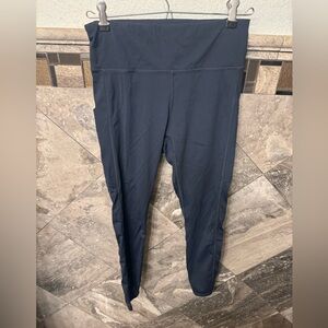 VUORI Studio Pocket Legging-Long Navy blue